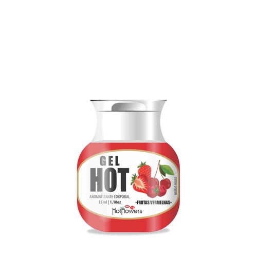 HC329 - Gel Aromatizante Hot - Frutas Vermelhas - 35ml