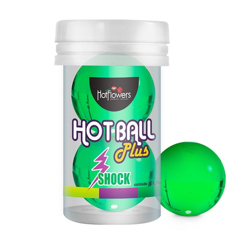 HC592 - Hot Ball Plus Funcional Shock - c/ 2 Unidades