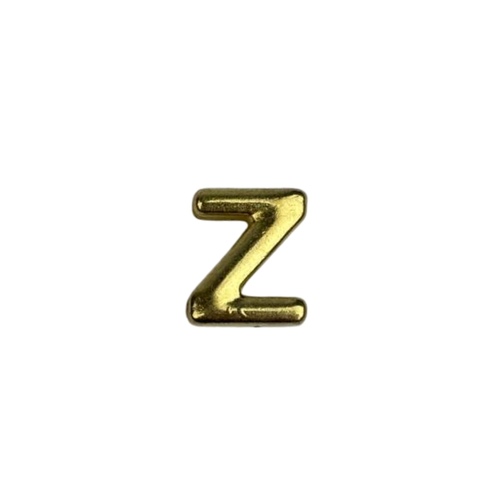 LZ - Letra Z Dourada para Calcinha Personalizável -