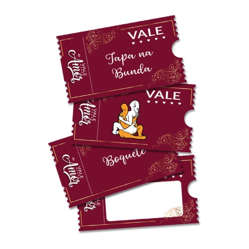 VA1100 - Vale do Amor - 20 Vales para Casais